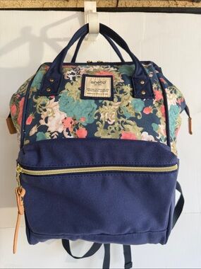 ANELLO JAPAN FLORAL BACKPACK IN GREAT CONDITION DAY PACK FLOWERS